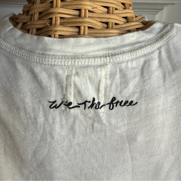Free People we the free up to us doodle oversized tee S - Picture 7 of 10